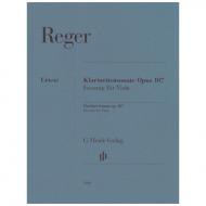 Reger, M.: Klarinettensonate Op. 107 - Fassung für Viola 