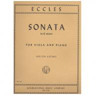 Eccles, H.: Violasonate g-Moll 