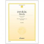 Dvořák, A.: Mazurka Op. 56 Nr. 6 h-Moll 