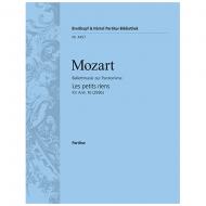 Mozart, W. A.: Les petits riens KV Anh. 10 (299b) 