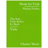Bach, J. S.: 6 Suiten BWV 1007-1012 – für Viola 