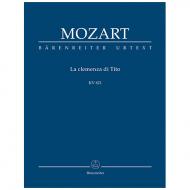 Mozart, W. A.: La clemenza di Tito KV 621 