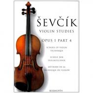Sevcik, O.: Schule der Violintechnik Op. 1, Heft 4 