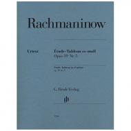 Rachmaninov, S.: Étude-Tableau Op. 39 n°5 en mi bémol mineur 