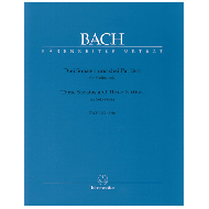 Bach, J.S.: Drei Sonaten und drei Partiten für Violine solo BWV 1001-1006 URTEXT 