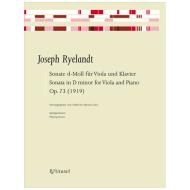 Ryelandt, J.: Sonate Op. 73 d-Moll 