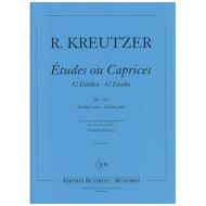 Kreutzer, R.: 42 Etüden oder Capricen 