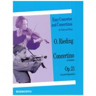 Rieding, O.: Concertino Op. 21 a-Moll 