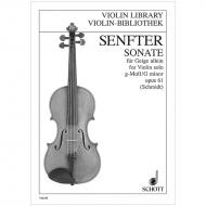 Senfter, J.: Sonate Op. 61 g-Moll 