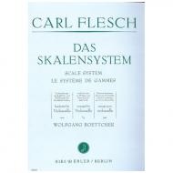 Flesch, C.: Das Skalensystem für Violoncello 