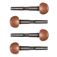 WITTNER Lot de 4 chevilles d'accordage pour violon couleur palissandre 