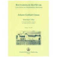 Graun, J. G.: Sinfonia C-Dur (Partitur) 