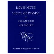 Metz, L.: Violinschule Band 3 