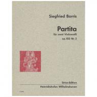 Borris, S.: Partita Op.102/2 