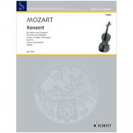 Mozart, W. A.: Violinkonzert KV 216 G-Dur (Ozim) - Solostimme Violine 