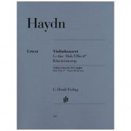 Haydn, J.: Violinkonzert G-Dur, Hob. VIIa: 4 