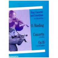 Rieding, O.: Violoncellokonzert Op. 35 h-moll 