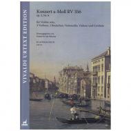 Vivaldi, A.: Violinkonzert Op. 3/6 RV 356 a-Moll 