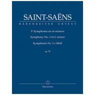 Saint-Saëns, C.: Symphonie Nr. 3 Op. 78 c-Moll 