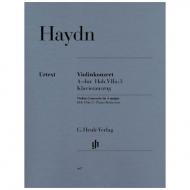 Haydn, J.: Violinkonzert Hob. VIIa: 3 A-Dur 