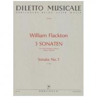 Flackton, W.: Violasonate 1 C-Dur 