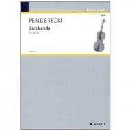 Penderecki, K.: Sarabanda 