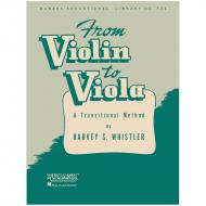 Whistler, H. S.: From Violin to Viola – A Transitional Method 