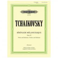 Tschaikowsky, P. I.: Serenade melancolique op. 26 