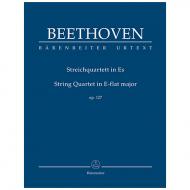 Beethoven, L. v.: String Quartet Op. 127 E-flat major – Score 