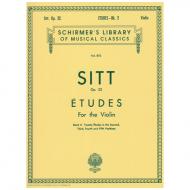 Sitt, H.: Etudes Op. 32 Band 2 