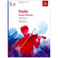 ABRSM: Violin Exam Pieces Grade 3 (2020-2023) (+CD) 