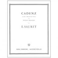 Paganini, N. / Sauret, E.: Kadenz zum Violinkonzert Nr. 1 