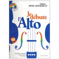 Bime-Apparailly, V.: Je Débute l'alto Vol. 1 (+CD) 