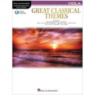 Great Classical Themes for Viola (+ Online Audio) 