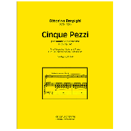 Respighi, O.: Cinque Pezzi für Violine und Klavier Op. 62 P 62 