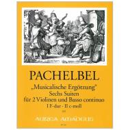Pachelbel, J.: »Musicalische Ergötzung« 6 Suiten Heft 1 