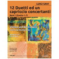 Savi, L.: 12 Duetti ed un capriccio concertanti Band 1 (Duetto 1-7) 