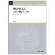 Penderecki, K.: Quintetto per archi 