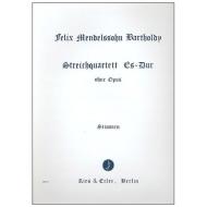 Mendelssohn Bartholdy, F.: Streichquartett Es-Dur ohne Opus 