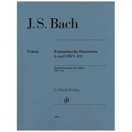 Bach, J. S.: Ouverture à la française BWV 831 en Si mineur 