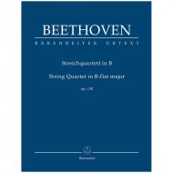 Beethoven, L. v.: Streichquartett Op. 130 B-Dur 