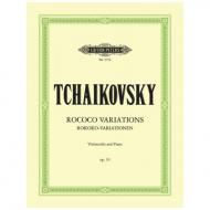 Tschaikowsky, P. I.: Variationen über ein Rokoko-Thema Op. 33 