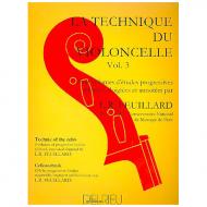 Feuillard, L.R.: La technique du violoncelliste Band 3 