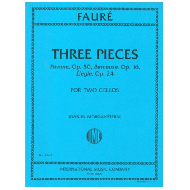 Fauré, G.: Three Pieces 