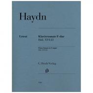 Haydn, J.: Sonate pour piano en Fa majeur Hob. XVI: 23 