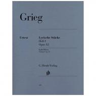 Grieg, E.: Lyrische Stücke Heft I Op. 12 