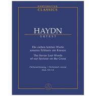 Haydn, J.: Die sieben letzten Worte unseres Erlösers am Kreuze Hob. XX:1A – Orchesterfassung von 1785. 