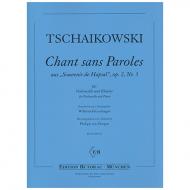 Tchaïkovski, P. I.: Chant sans paroles Op. 2/3 