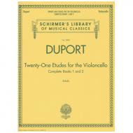 Duport, J.-L.: 21 Etudes Band 1 & 2 
