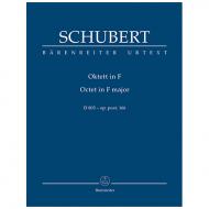 Schubert, F.: Oktett F-Dur Op. post.166 D 803 